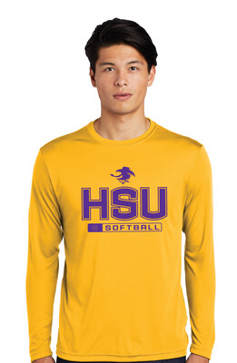 HSU Softball - Big HSU - Dri-Fit Long Sleeve
