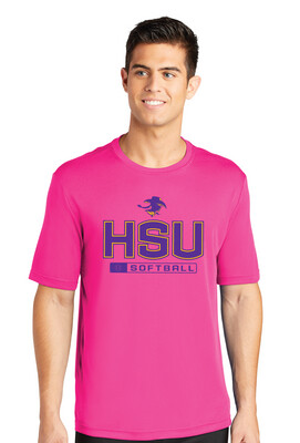 HSU Softball - Big HSU - Dri-Fit Short Sleeve