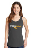 HSU Softball - Clean Lines - Cotton Tank