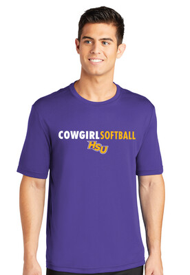 HSU Softball - Clean Lines - Dri-Fit Short Sleeve