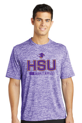 HSU Softball - Big HSU - Electric Dri-Fit Short Sleeve