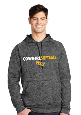 HSU Softball - Clean Lines - Electric Dri-Fit Hoodie