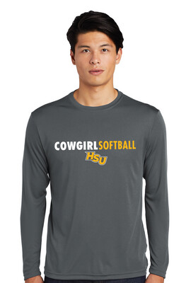 HSU Softball - Clean Lines - Dri-Fit Long Sleeve