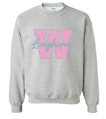 Wilmeth - Block W - Crew Sweatshirt