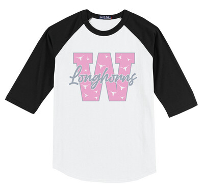 Wilmeth - Block W - Raglan Baseball