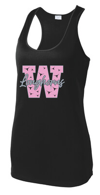 Wilmeth - Block W - Dri-Fit Racerback Tank