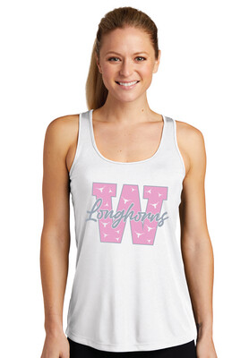 Wilmeth - Block W - Dri-Fit Racerback Tank