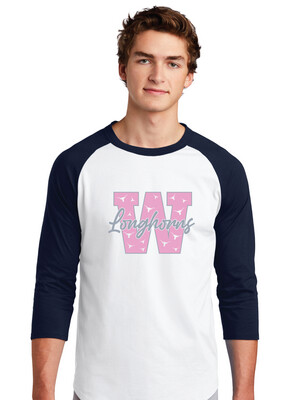 Wilmeth - Block W - Raglan Baseball