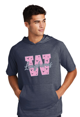 Wilmeth - Block W - Short Sleeve Hoodie