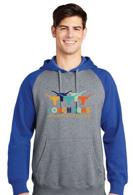 Wilmeth - Retro Rainbow - Raglan Hoodie