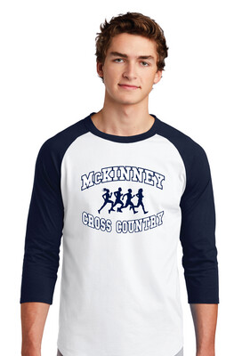 McKinney XC - Runners - Raglan Baseball