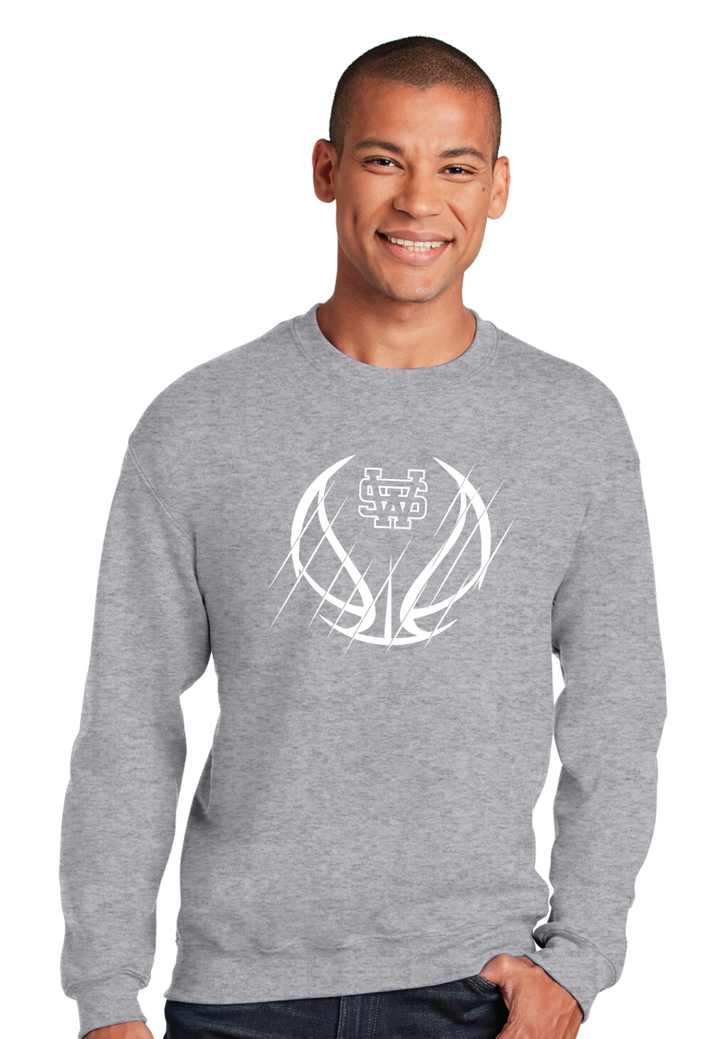 USW Basketball - Scratches - Crew Sweatshirt