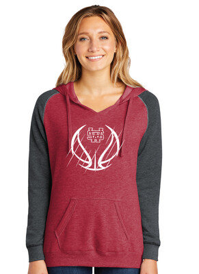 USW Basketball - Scratches - Lightweight Raglan Hoodie