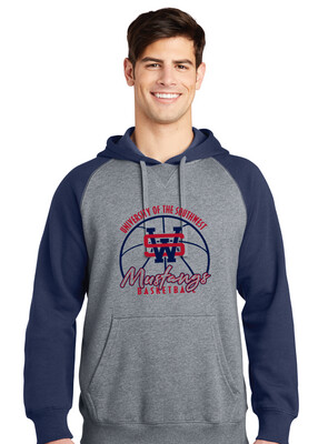 USW Basketball - Big Basketball - Raglan Hoodie
