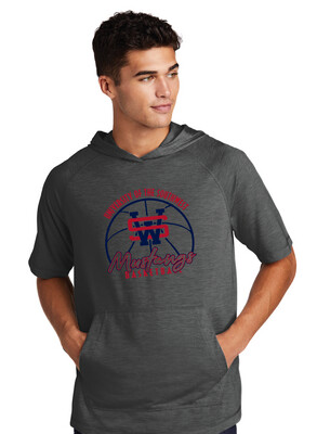 USW Basketball - Big Basketball - Short Sleeve Hoodie