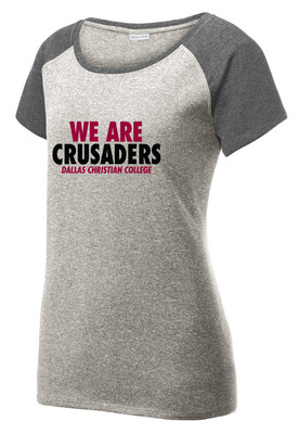 DCC Softball - We Are - Heather Scoop Neck