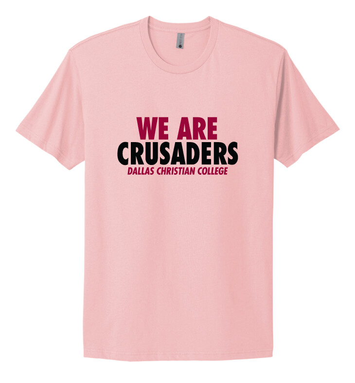 DCC Softball - We Are - Next Level Short Sleeve, Color: Light Pink