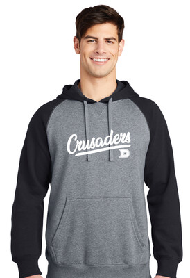 DCC Softball - Script - Raglan Hoodie