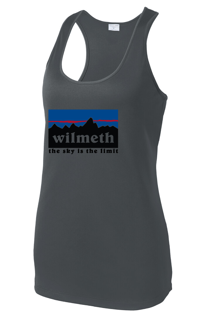 Wilmeth - Patagonia - Dri-Fit Racerback Tank, Garment Color: Iron Grey