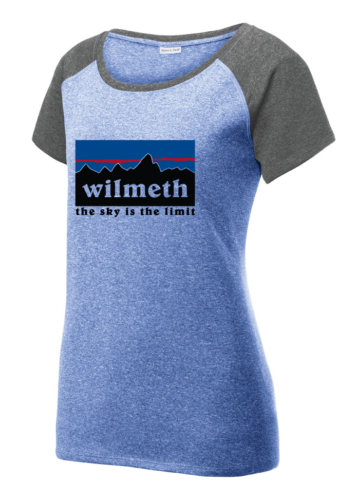 Wilmeth - Patagonia - Heather Scoop Neck, Garment Color: Royal / Graphite