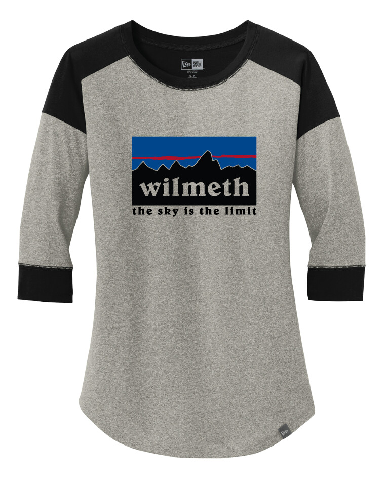 Wilmeth - Patagonia - Baseball Raglan Tee, Garment Color: Grey / Black