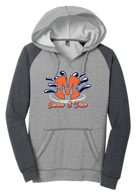 North Swim/Dive - Splash - Lightweight Raglan Hoodie