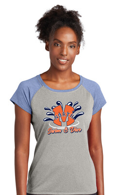 North Swim/Dive - Splash - Heather Scoop Neck