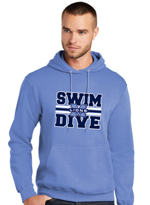 McKinney Swim/Dive - Big Design - Hoodie