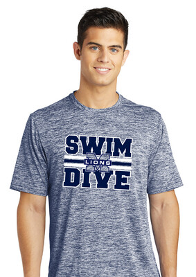 McKinney Swim/Dive - Big Design - Electric Dri-Fit Short Sleeve