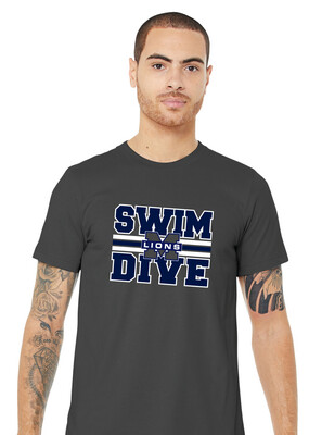 McKinney Swim/Dive - Big Design - Bella+Canvas Short Sleeve