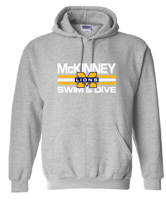 McKinney Swim/Dive - Small Design - Hoodie