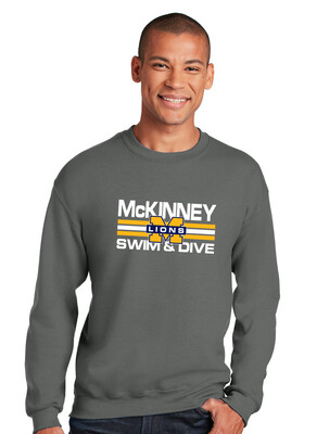 McKinney Swim/Dive - Small Design - Crew Sweatshirt