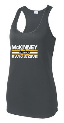 McKinney Swim/Dive - Small Design - Dri-Fit Racerback Tank