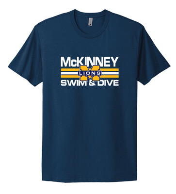 McKinney Swim/Dive - Small Design - Next Level Short Sleeve