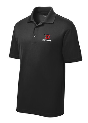 DCC Softball - Embroidered Mens Polo