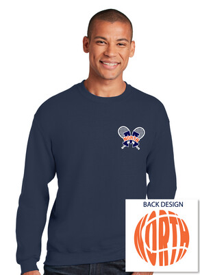 North Tennis - Crossed Rackets - Crew Sweatshirt