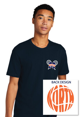 North Tennis - Crossed Rackets - Next Level Short Sleeve