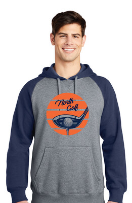 North Golf - Sunrise - Raglan Hoodie