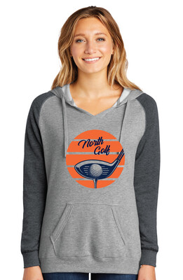 North Golf - Sunrise - Lightweight Raglan Hoodie