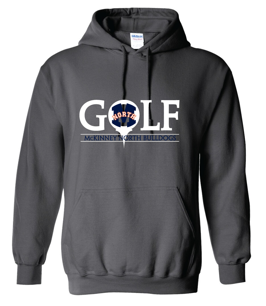 North Golf - M Golf - Hoodie, Color: Charcoal