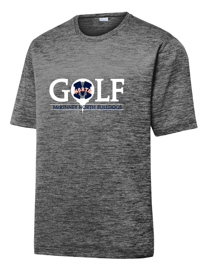 North Golf - M Golf - Electric Dri-Fit Short Sleeve, Color: Grey Black