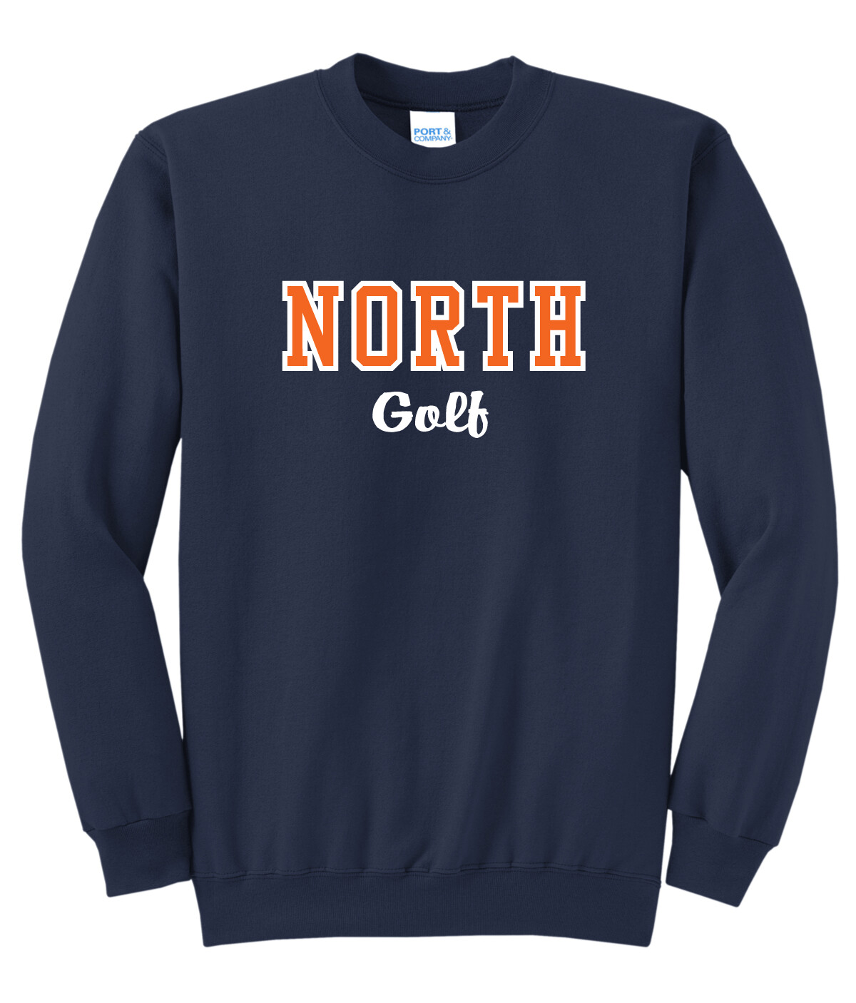 North Golf - Tackle Twill Sweatshirt, Garment Color: Navy