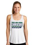 Reedy Swim and Dive - Waves - Dri-Fit Racerback Tank