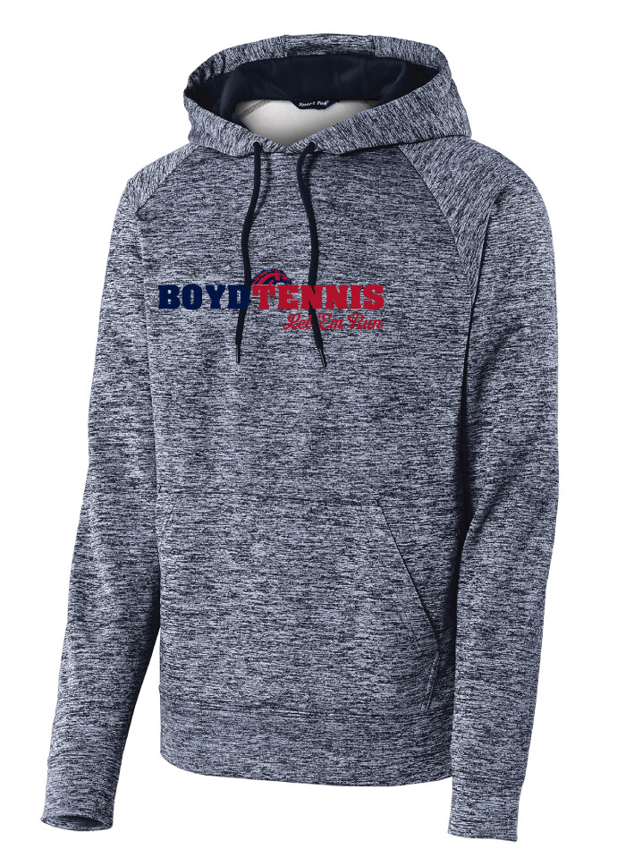 Boyd Tennis - Let &#39;Em Run - Electric Dri-Fit Hoodie, Color: True Navy