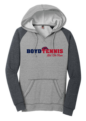Boyd Tennis - Let 'Em Run - Lightweight Raglan Hoodie