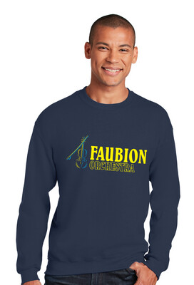 Faubion Orchestra - Neon Violin - Crew Sweatshirt