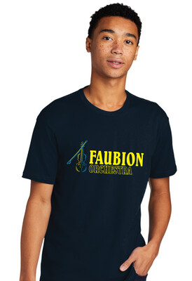 Faubion Orchestra - Neon Violin - Next Level Short Sleeve