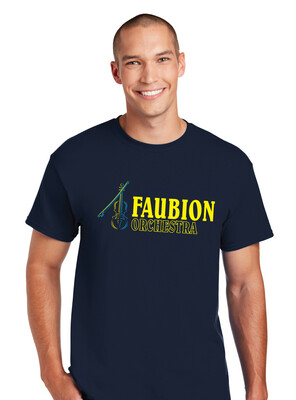 Faubion Orchestra - Neon Violin - Short Sleeve