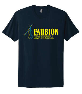 Faubion Orchestra - Neon Violin - Next Level Short Sleeve