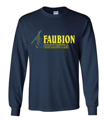 Faubion Orchestra - Neon Violin - Long Sleeve